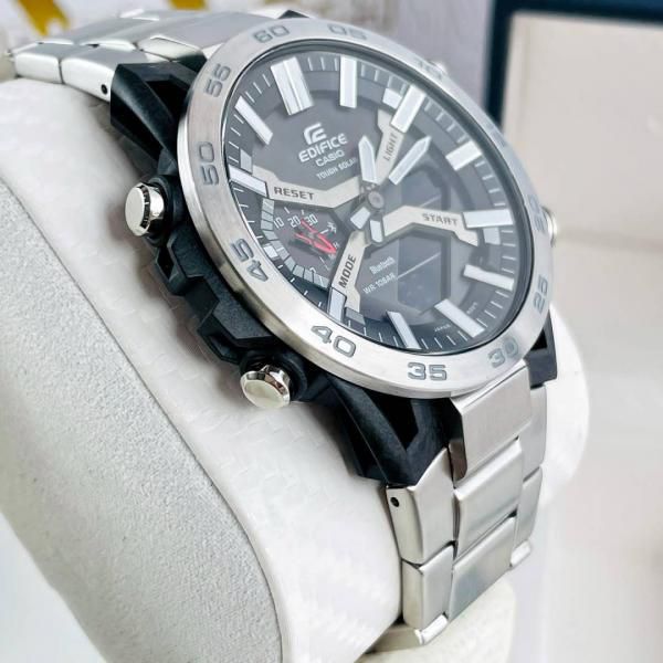 CASIO EDIFICE ECB-2000 MEN'S WATCH – SPORT CHRONOGRAPH WITH STAINLESS STEEL BRACELET