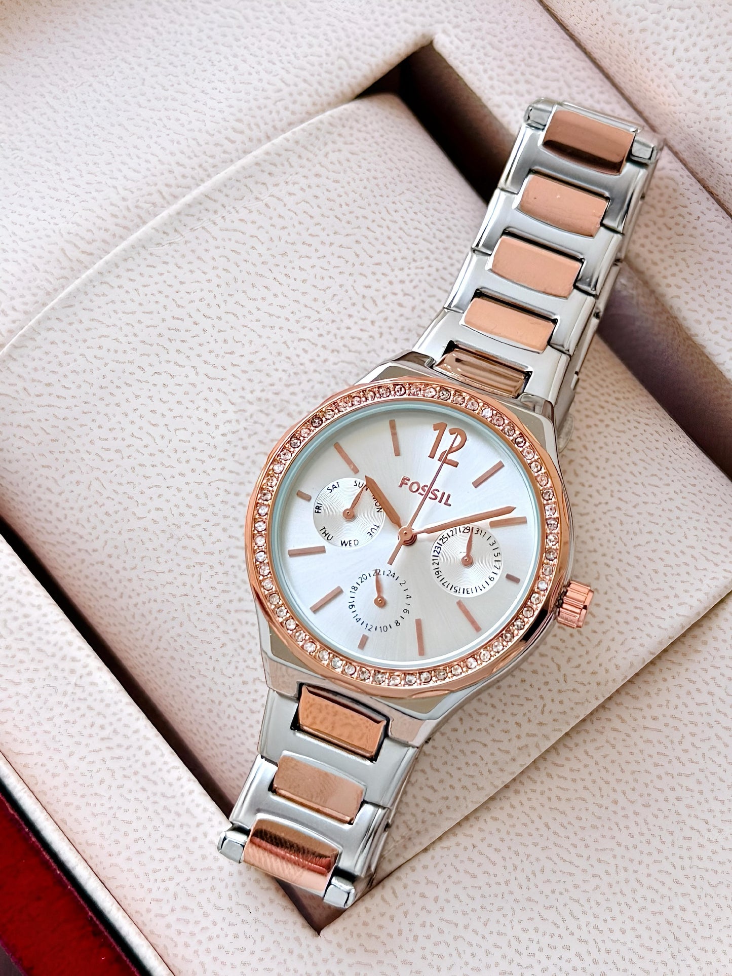 FOSSIL EEVIE CHRONOGRAPH – ROSE GOLD