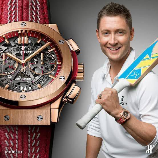 HUBLOT BIG BANG MEN'S CHRONOGRAPH WATCH – SKELETON DIAL, COPPER CASE & RED LEATHER STRAP