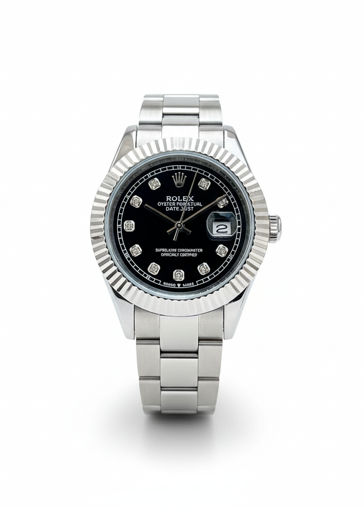 ROLEX DATEJUST 41 MEN'S WATCH – BLACK DIAL, STAINLESS STEEL OYSTER BRACELET