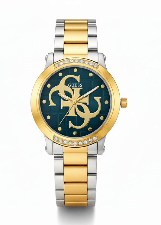 GUESS ANNETTE WOMEN’S TWO-TONE STAINLESS STEEL WATCH