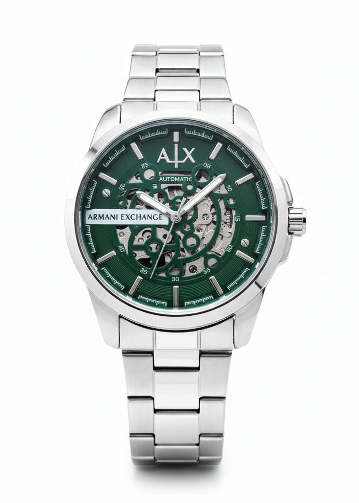 ARMANI EXCHANGE HAMPTON AUTOMATIC SKELETON